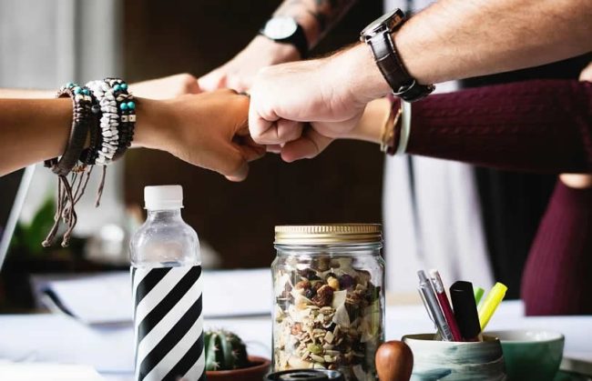 Network with people